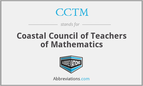CCTM - Coastal Council of Teachers of Mathematics