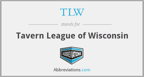 TLW - Tavern League of Wisconsin