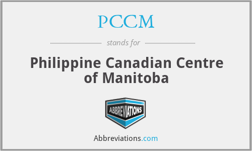 PCCM - Philippine Canadian Centre of Manitoba