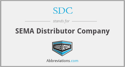 SDC - SEMA Distributor Company