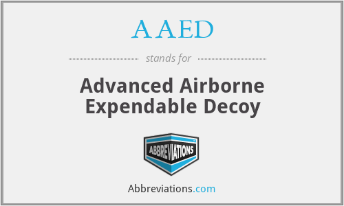 AAED - Advanced Airborne Expendable Decoy