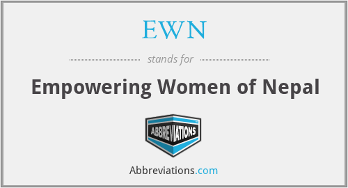 EWN - Empowering Women of Nepal