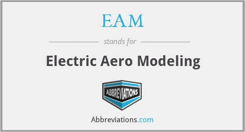 EAM - Electric Aero Modeling