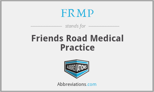 FRMP - Friends Road Medical Practice