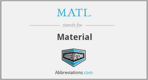 MATL - Material