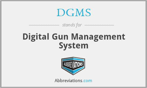 DGMS - Digital Gun Management System
