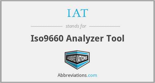 IAT - Iso9660 Analyzer Tool