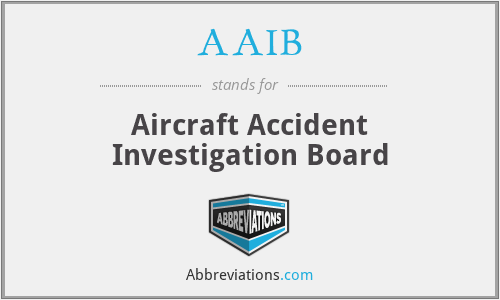 AAIB - Aircraft Accident Investigation Board