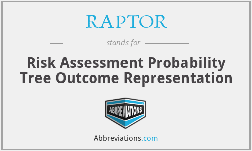 RAPTOR - Risk Assessment Probability Tree Outcome Representation