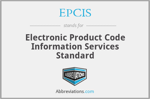 EPCIS - Electronic Product Code Information Services Standard