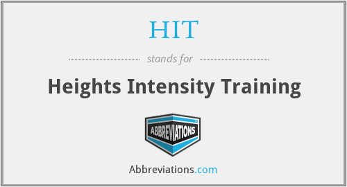 HIT - Heights Intensity Training