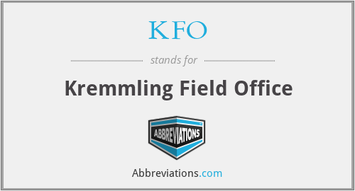 KFO - Kremmling Field Office