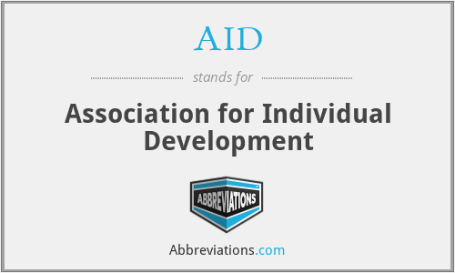 AID - Association for Individual Development