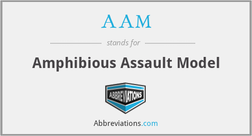 AAM - Amphibious Assault Model