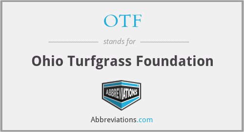 OTF - Ohio Turfgrass Foundation