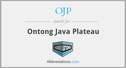 OJP - Ontong Java Plateau