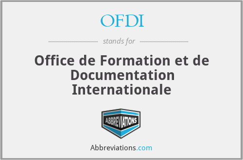 OFDI - Office de Formation et de Documentation Internationale