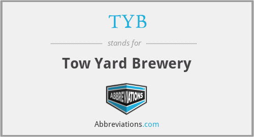 TYB - Tow Yard Brewery