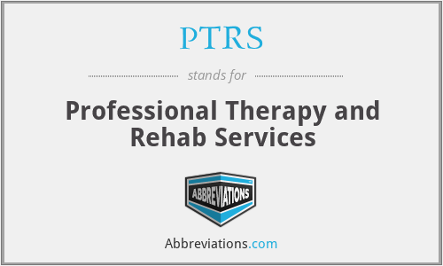 PTRS - Professional Therapy and Rehab Services