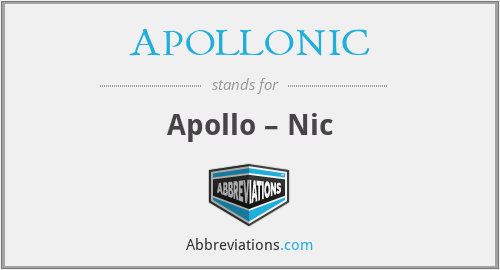 APOLLONIC - Apollo – Nic