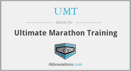 UMT - Ultimate Marathon Training