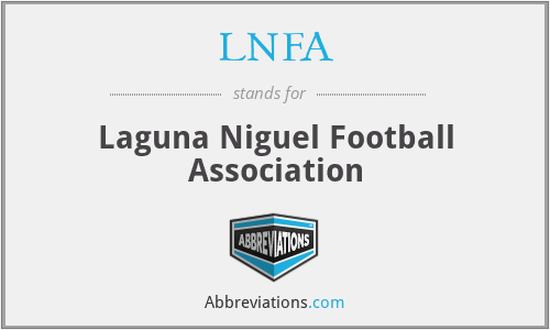 LNFA - Laguna Niguel Football Association