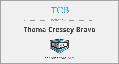 TCB - Thoma Cressey Bravo