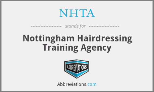 NHTA - Nottingham Hairdressing Training Agency