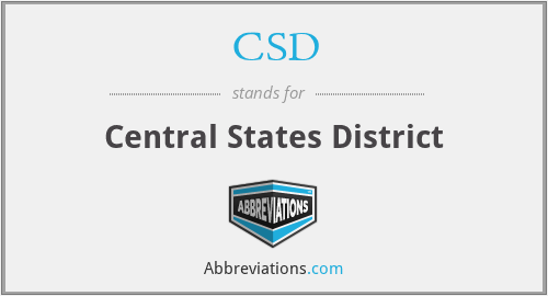 CSD - Central States District