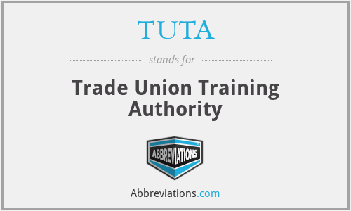 TUTA - Trade Union Training Authority
