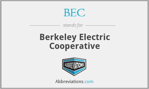 BEC - Berkeley Electric Cooperative