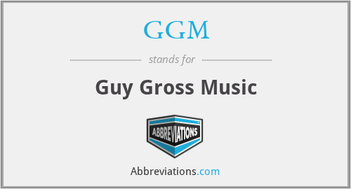 GGM - Guy Gross Music