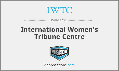 IWTC - International Women's Tribune Centre