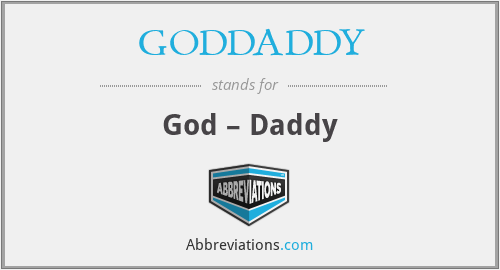 GODDADDY - God – Daddy