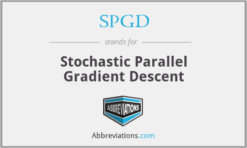 SPGD - Stochastic Parallel Gradient Descent