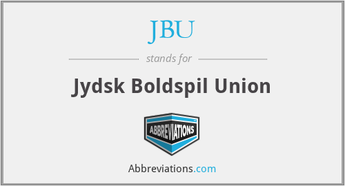 JBU - Jydsk Boldspil Union