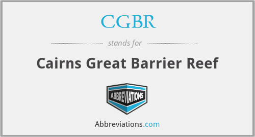 CGBR - Cairns Great Barrier Reef