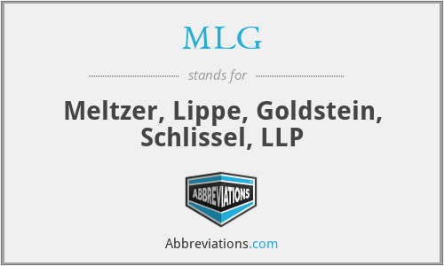 MLG - Meltzer, Lippe, Goldstein, Schlissel, LLP