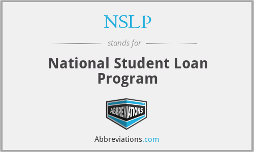 NSLP - National Student Loan Program
