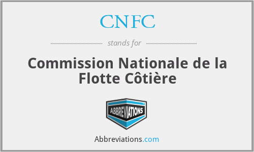 CNFC - Commission Nationale de la Flotte Côtière