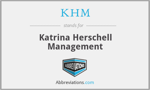 KHM - Katrina Herschell Management