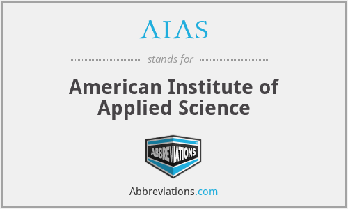 AIAS - American Institute of Applied Science