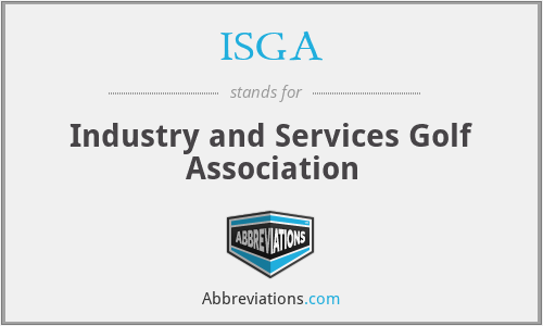 ISGA - Industry and Services Golf Association