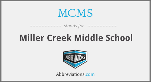 MCMS - Miller Creek Middle School