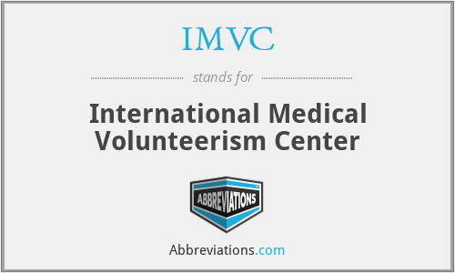IMVC - International Medical Volunteerism Center