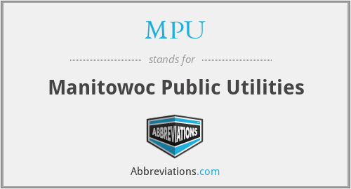 MPU - Manitowoc Public Utilities
