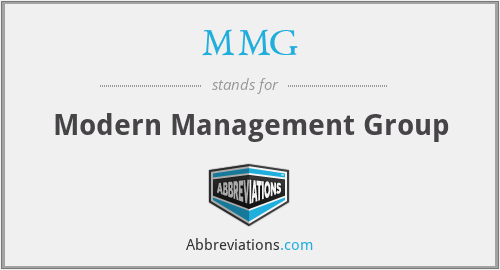 MMG - Modern Management Group
