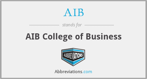 AIB - AIB College of Business