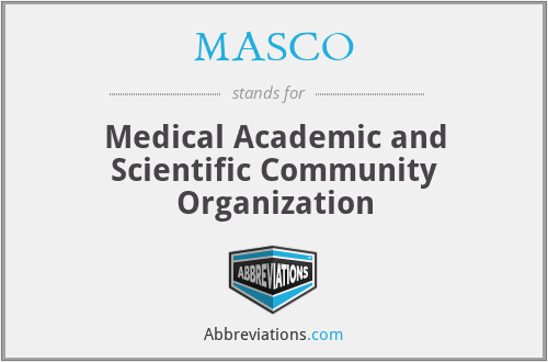 MASCO - Medical Academic and Scientific Community Organization