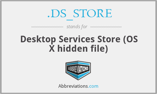 .DS_STORE - Desktop Services Store (OS X hidden file)